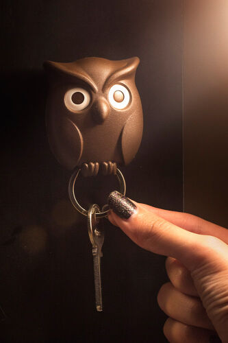 Держатель для ключей night owl, коричневый 4