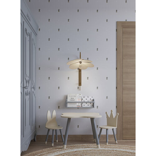 Светильник настенный kamille, 55х67 см, бежевый 2