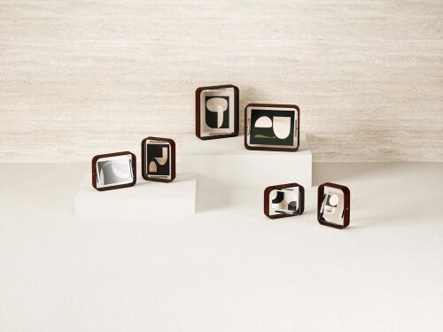 Фоторамка двусторонняя bellwood, 16х22 см, состаренный орех 5