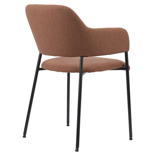 Стул wendy, рогожка, терракота 4