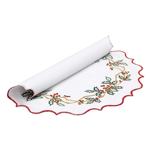 Набор из двух салфеток под приборы festive wreath из коллекции n 6