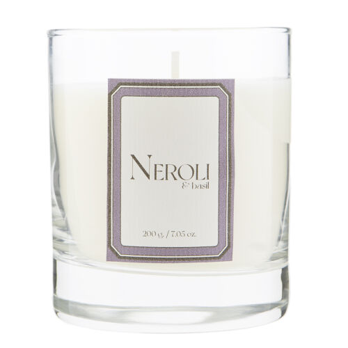 Свеча ароматическая sublime, neroli&basil, 40 ч 5