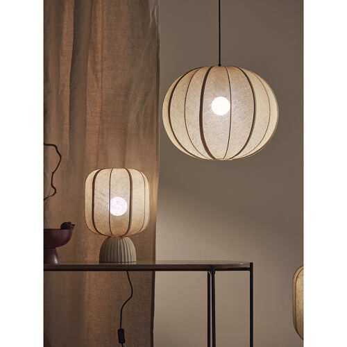 Лампа настольная texture rib, 27х39 см, бежевая 2