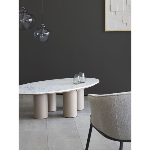 Столик кофейный mojo, 120х65,5 см, бежевый 2