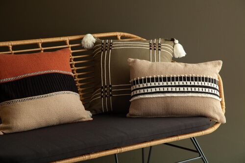 Чехол на подушку tribal stripe из коллекции ethnic, 30х45 см 2