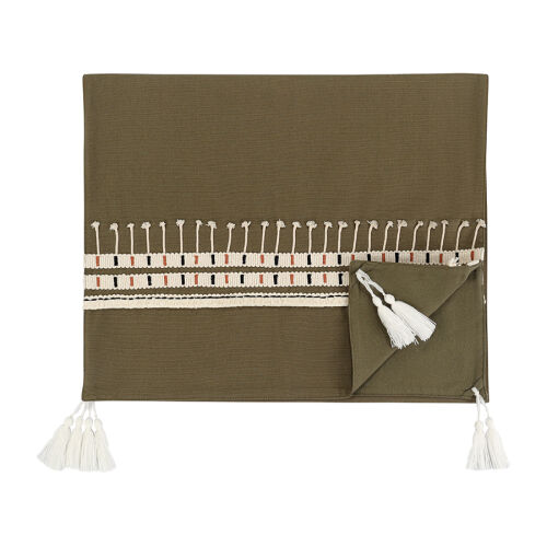 Дорожка на стол nomad grid из коллекции ethnic, 45х150 см 1 Дорожка на стол nomad grid из коллекции ethnic, 45х150 см 1