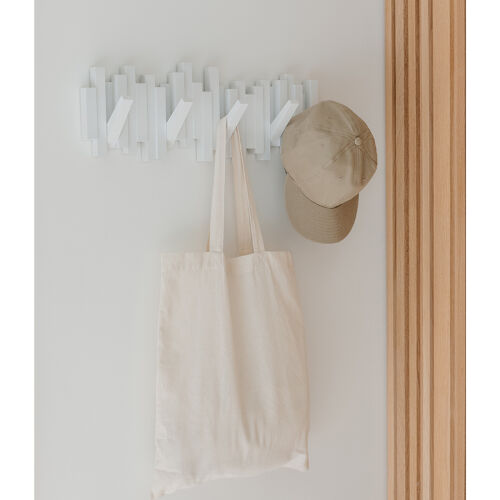 Вешалка настенная sticks, 49,3 см, белая, 5 крючков 3