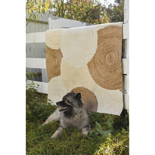 Ковер из джута, шерсти из хлопка agra из коллекции ethnic, 160х2 4