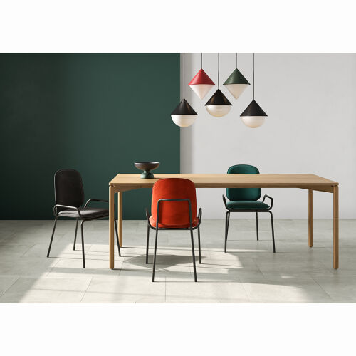 Стол обеденный saga, 85х200 см, ясень 2