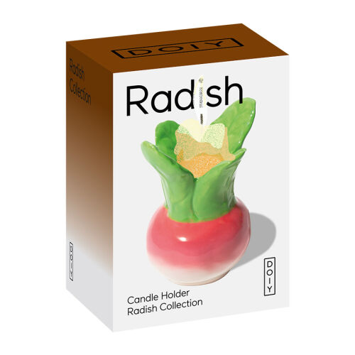 Подсвечник radish, 6,7 x 6,7 x 8,7 см 7