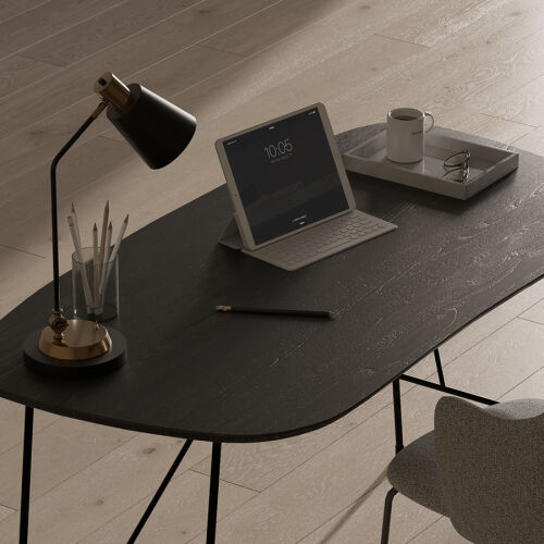 Стол письменный ander, 142,5х74 см, черный 1