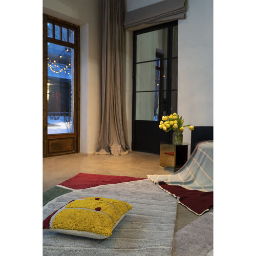 Ковер из хлопка с рисунком tea plantation из коллекции terra, 20 2