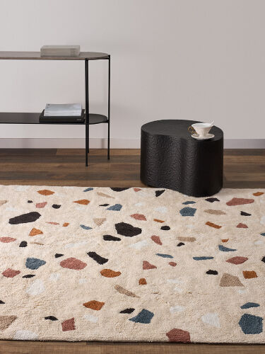 Ковер из хлопка terrazzo poetry из коллекции ethnic, 160х230 см 3