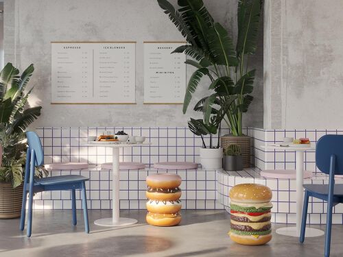 Стул saga, синий 1