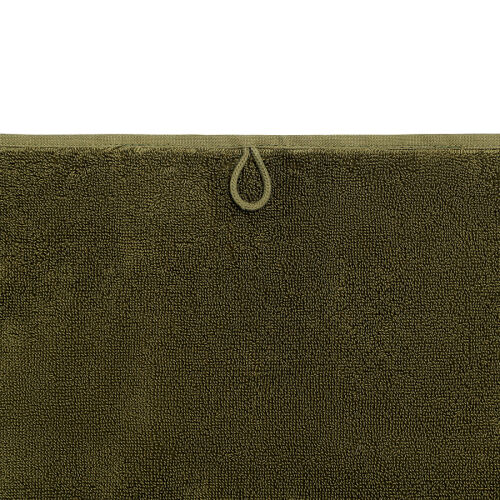 Полотенце банное оливкового цвета из коллекции essential, 90х150 6