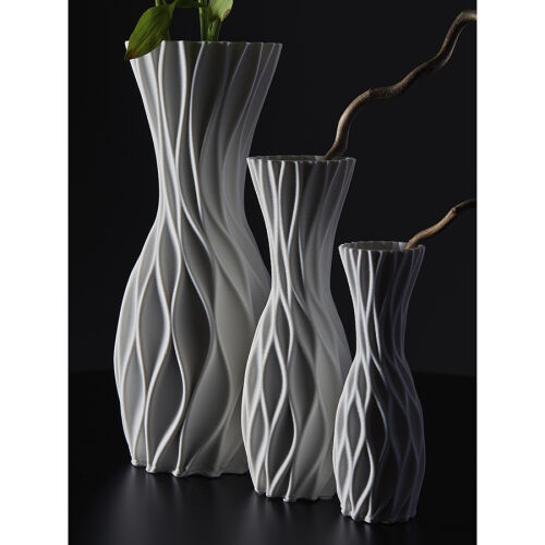 Ваза для сухоцветов printed art, narrow, 25 см 1