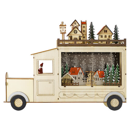 Декор новогодний с подсветкой festive truck из коллекции new yea 1 Декор новогодний с подсветкой festive truck из коллекции new yea 1