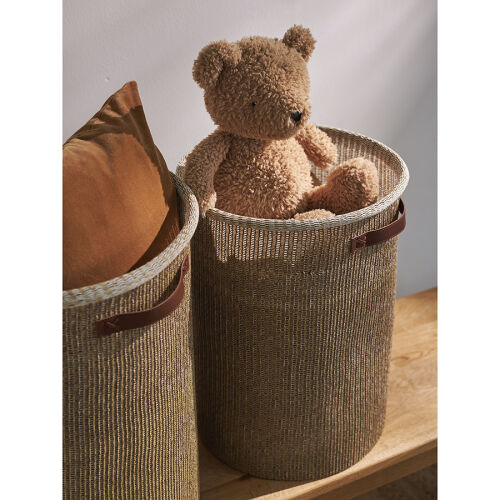 Корзина для хранения sustainable collection, D37х52 см, бежевая 1 Корзина для хранения sustainable collection, D37х52 см, бежевая 1