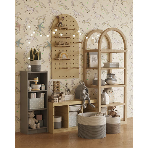 Кашпо gerd, D28х27 см кремовое/светло-серое 4