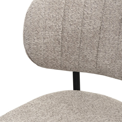 Стул robbi, букле, серо-бежевый 6