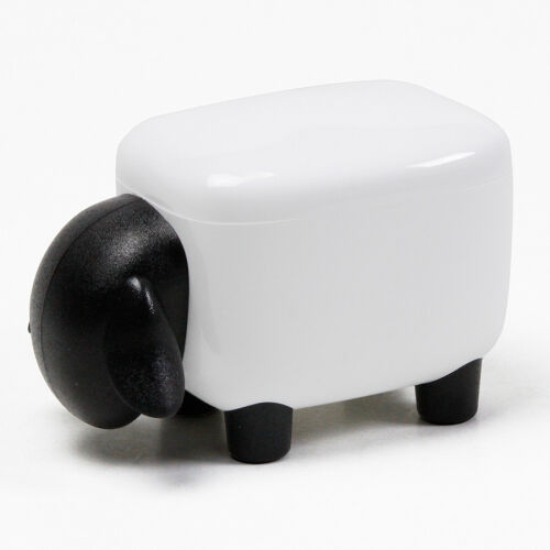 Контейнер для мелочей sheepshape, черный с белой крышкой 1 Контейнер для мелочей sheepshape, черный с белой крышкой 1