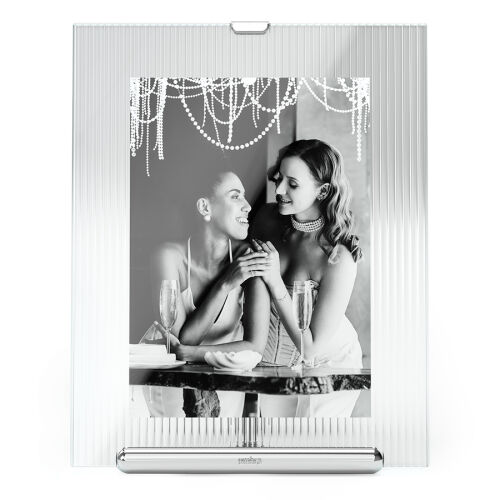 Фоторамка flute, 20х23 см, хром 4