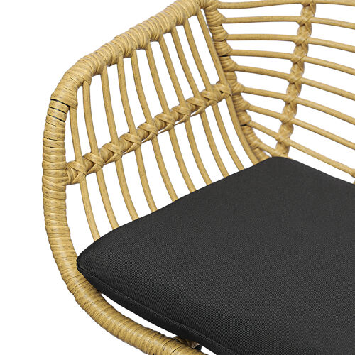 Стул полубарный vetle bent, ротанг 4