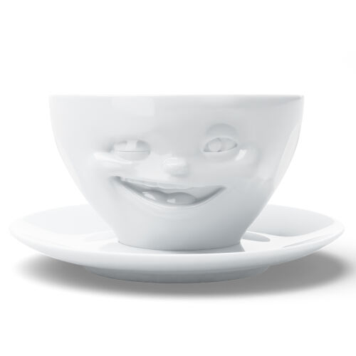 Чайная пара winking, 200 мл, белая 1 Чайная пара winking, 200 мл, белая 1