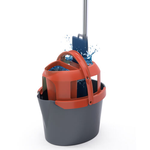 Подвижное основание для швабры easy squeezer с насадкой из микро 2