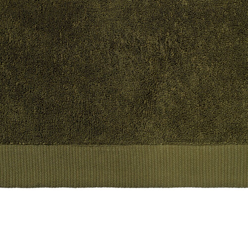 Полотенце банное оливкового цвета из коллекции essential, 90х150 5