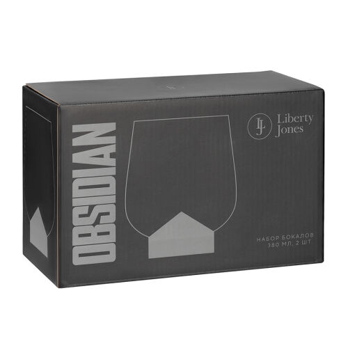 Набор бокалов obsidian, 380 мл, 2 шт. 7