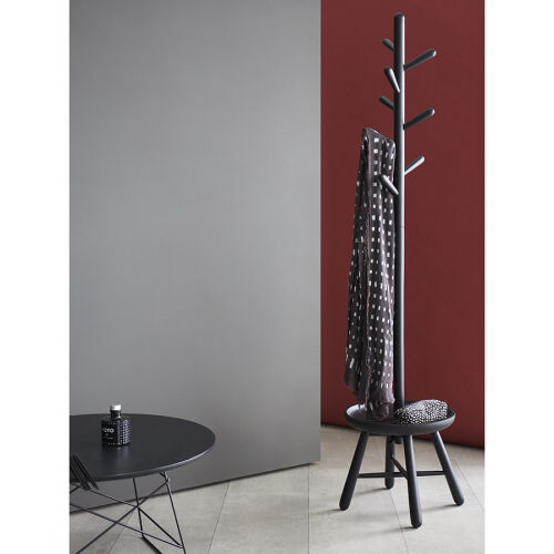 Вешалка напольная droppe, черная 2