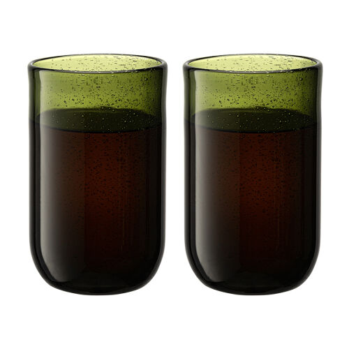 Набор стаканов flowi, 510 мл, темно-зеленые, 2 шт. 3