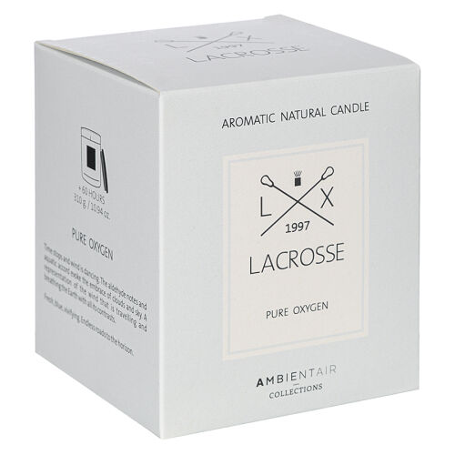 Свеча ароматическая lacrosse, pure oxygen (новая), 60 ч 3 Свеча ароматическая lacrosse, pure oxygen (новая), 60 ч 3