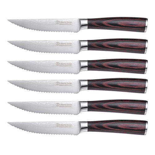Набор ножей для стейка butcher, 11,5 см, 6 шт.