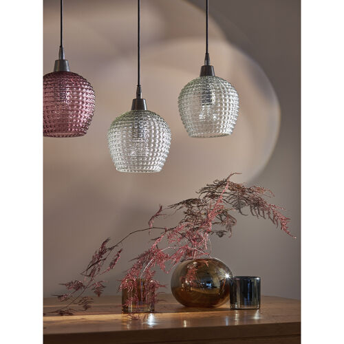 Светильник подвесной каскадный aurora, 110х18 см, сливовый/зелен 6