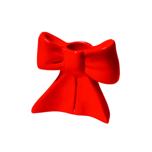 Подсвечник bow, 8 см, красный 1 Подсвечник bow, 8 см, красный 1