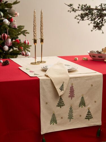 Скатерть из хлопка из коллекции new year essential, 170х250 см 4