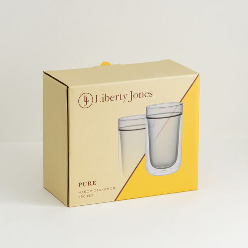 Набор стаканов pure, 280 мл, дымчато-серые, 2 шт. 7