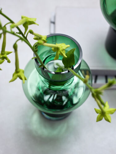 Ваза florum, 30 см, изумрудная 4