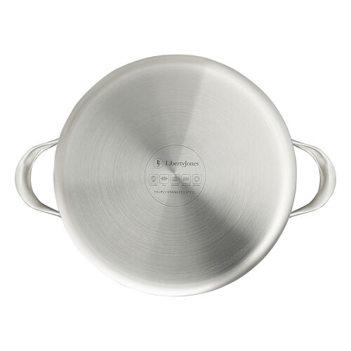 Кастрюля с крышкой 3ply etalon, D24 см, 6 л 3