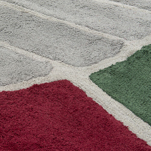 Ковер из хлопка с рисунком tea plantation из коллекции terra, 16 6