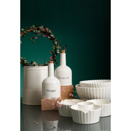 Бутылка для масла белого цвета из коллекции kitchen spirit, 250  9