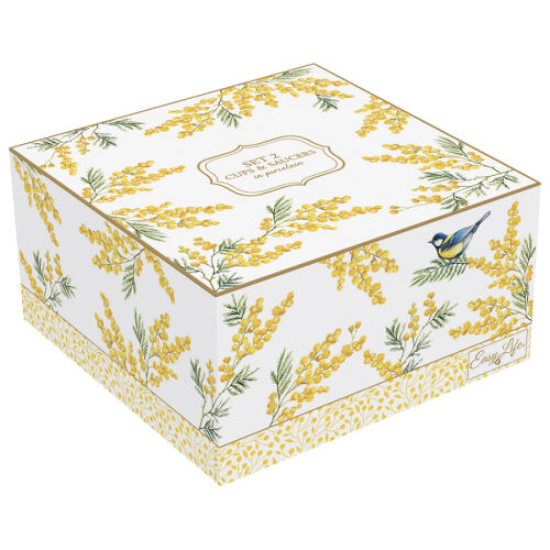 Набор чашек с блюдцем mimosa, 240 мл, 2 шт. 2