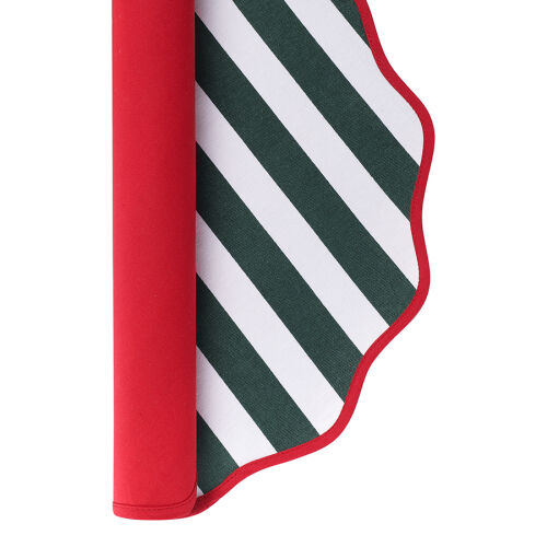 Салфетка под приборы trendy christmas зеленого цвета из коллекци 7