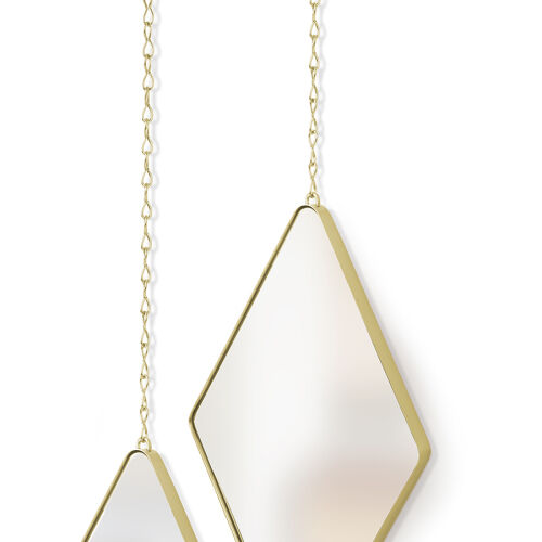 Набор зеркал dima, матовая латунь, 3 шт. 6