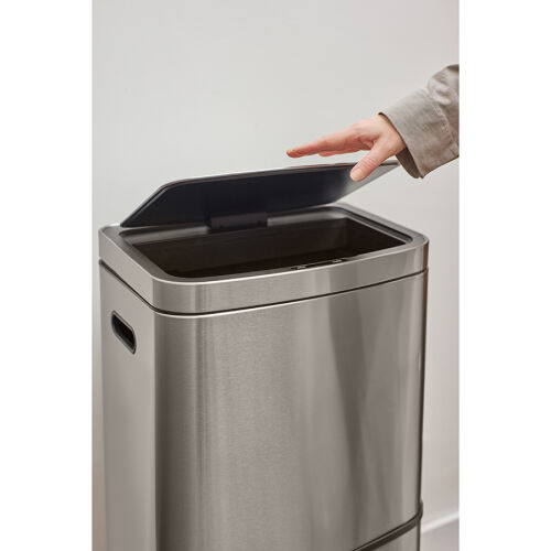 Контейнер мусорный с 2-мя отделениями smart bin, сенсорный, 60 л 1