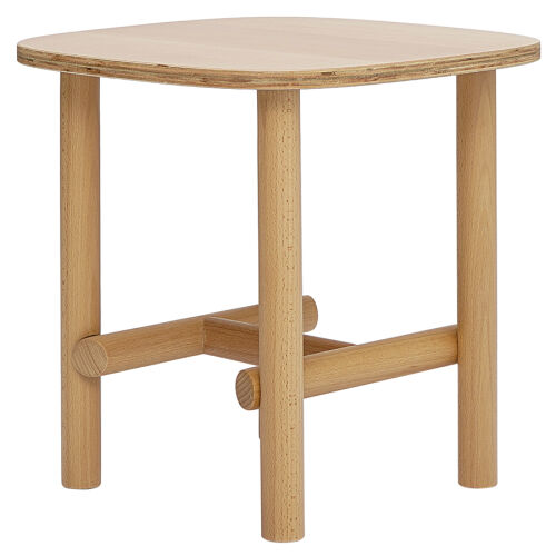 Столик ottal, 44,5х44,5х45 см, бук, бежевый