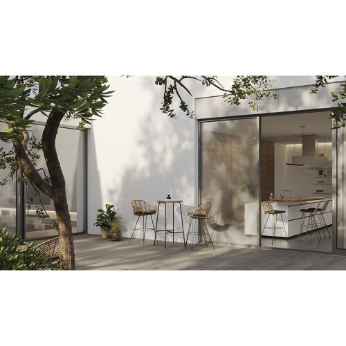 Стул барный vetle flat, ротанг 16