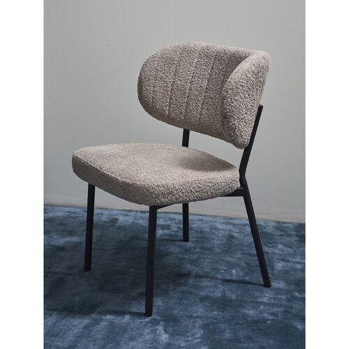 Стул robbi, букле, серо-бежевый 4